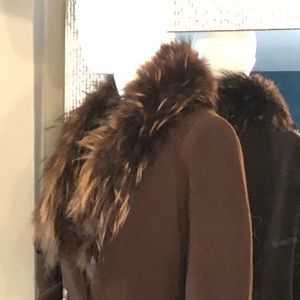 Marvin Richards Lambswool Satin coat